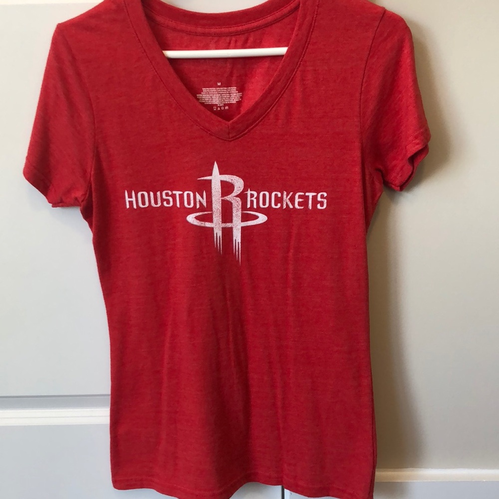 Houston Rockets Shirt- Medium, Red